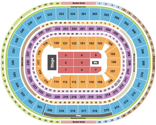 United Center Jo Koy Seating Chart